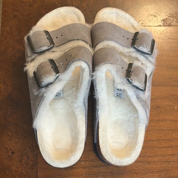 Arizona Shearling - Stone Coin - Picture 3 of 8